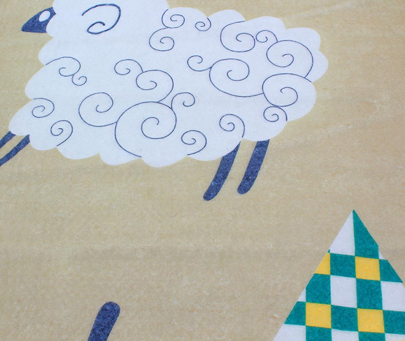 Elektrická vyhrievacia deka Ovečky 150x70cm 220V