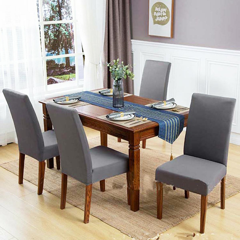 Poťah na stoličku sivý