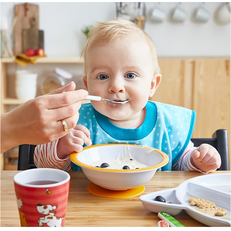 JAKO-O - Súprava melamínovej misky s prísavnou základňou 4 kusy