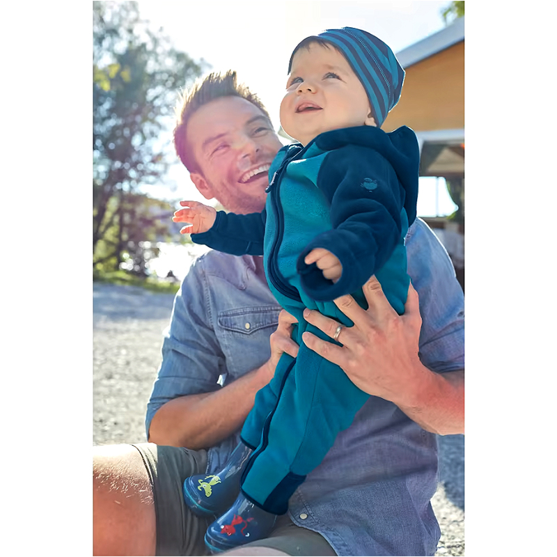 Polartec® - Detský overál tyrkysový č. 80/86