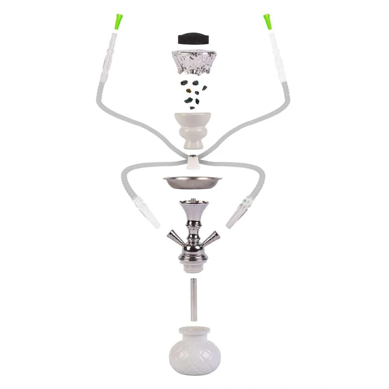 Inhalátor s hadičkami  26cm/2 biela