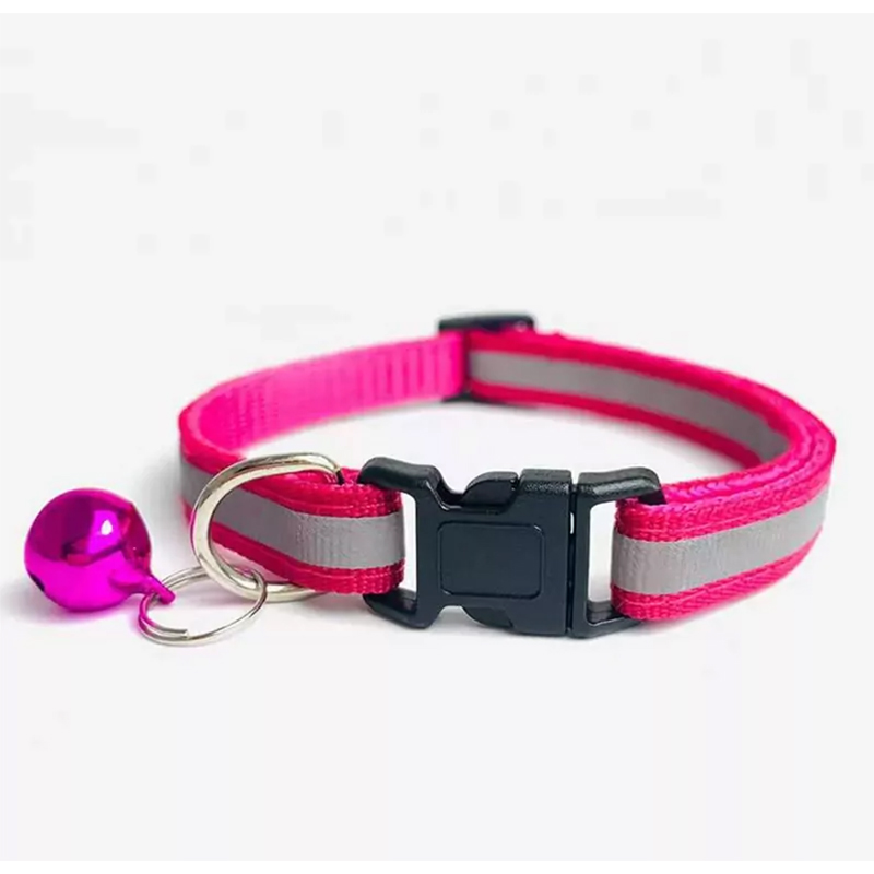 Reflexný obojok so zvončekom 21-33 cm