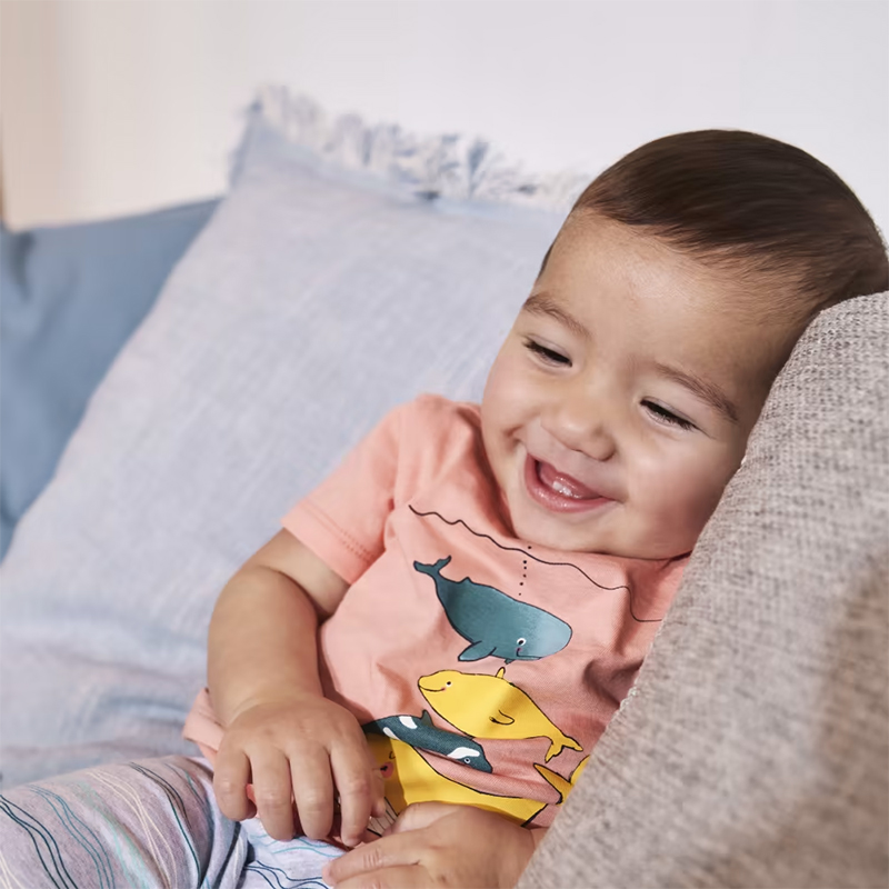 JAKO-O - Detské tričko Veľryby č.68/74 