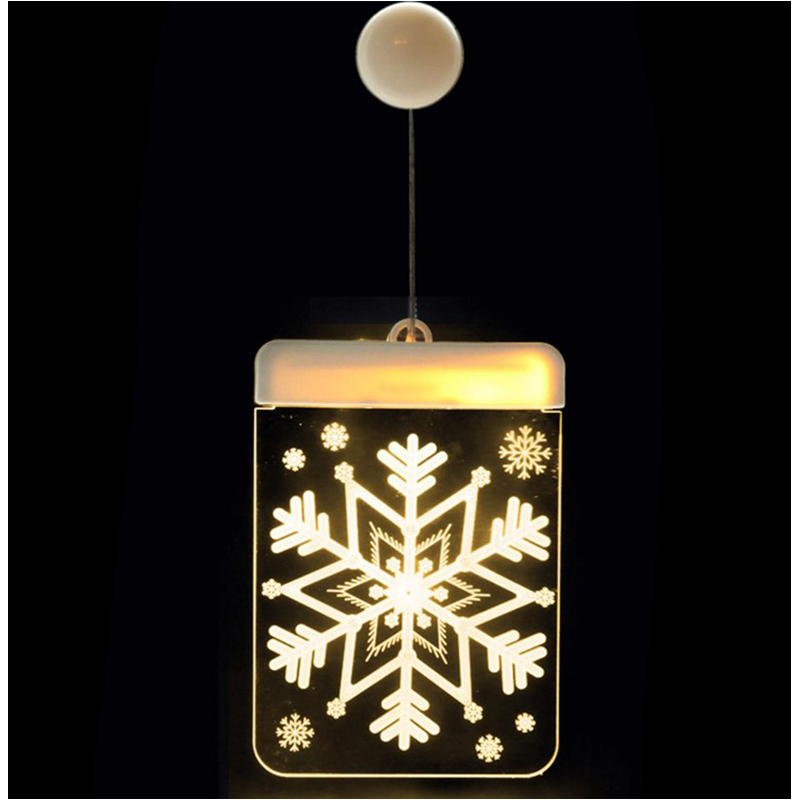 Malatec Závesná vianočná 3D LED dekorácia svietiaci Vločka