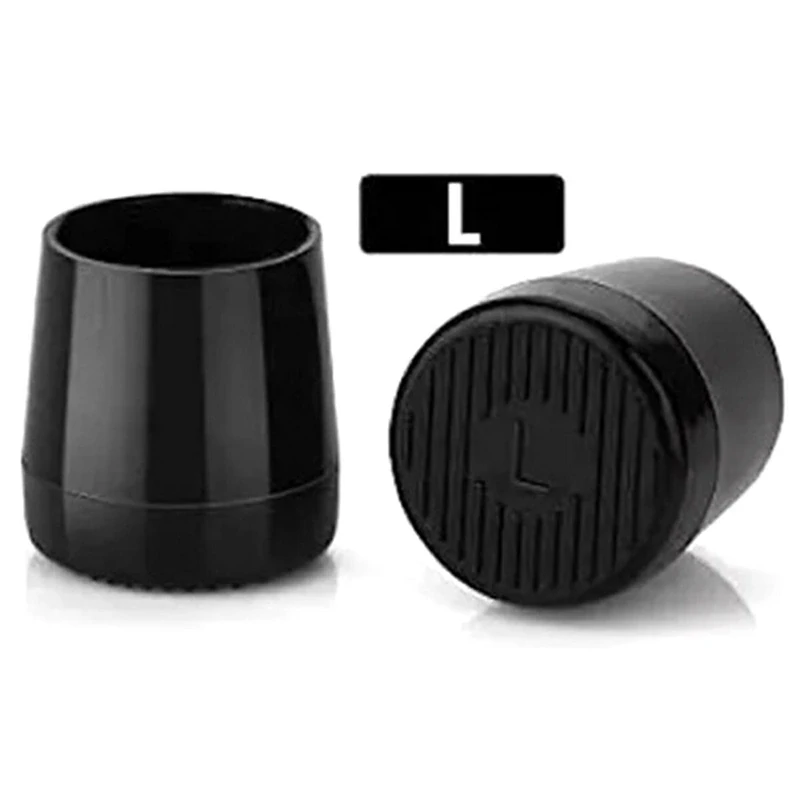 Krytky na opätky čierne veľkosť L