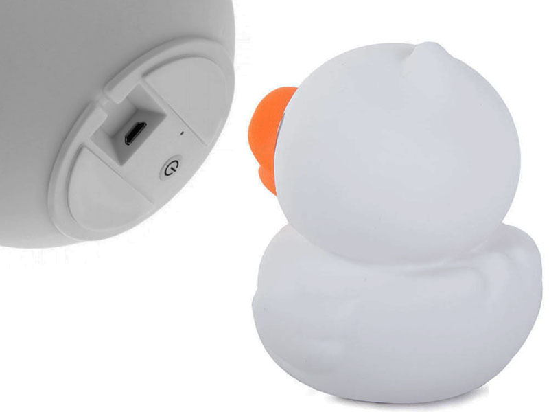 Detská LED lampa Kačka s ovládačom