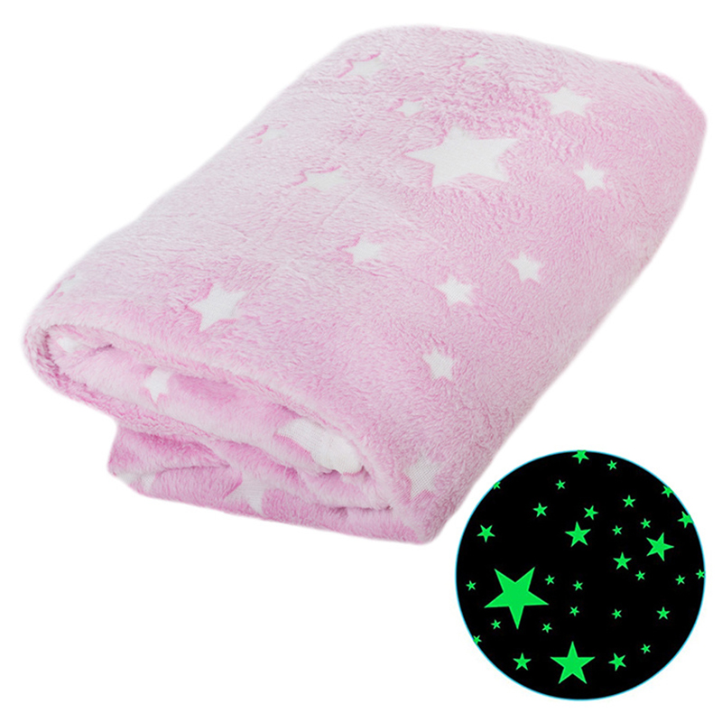 Svietiaca deka s rukávmi 190x170cm ružová