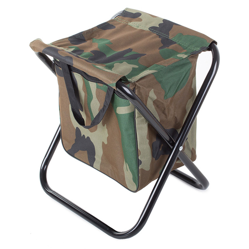 Turistická skladacia stolička s taškou Army