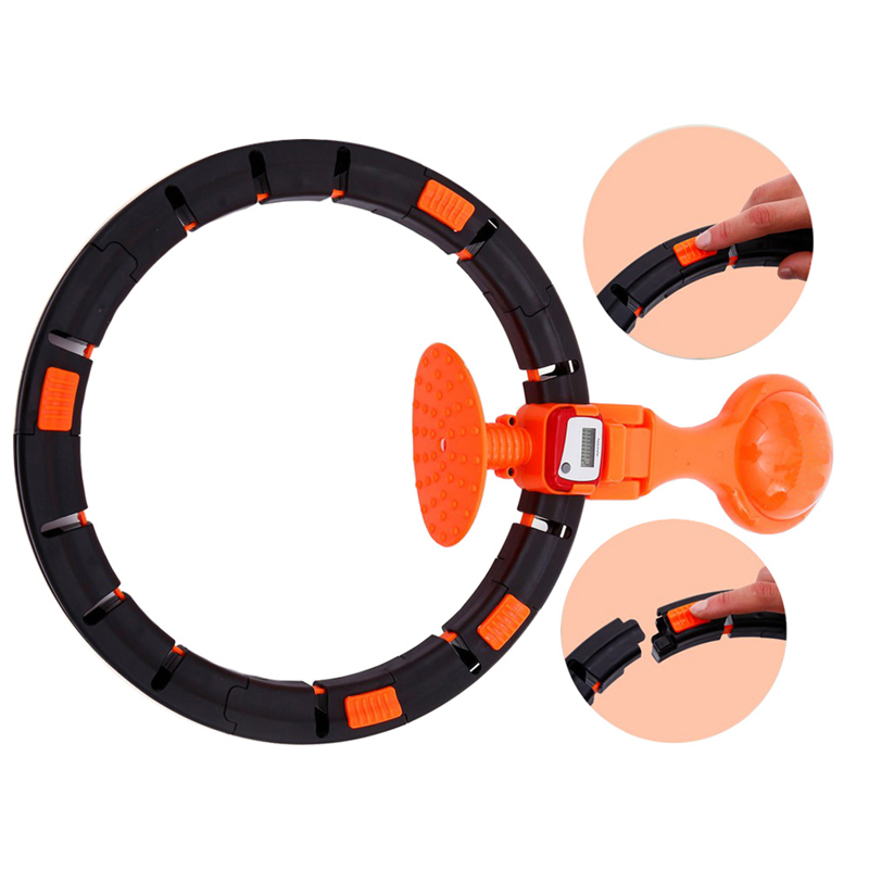 Hula hop so závažím a počítadlom 39cm