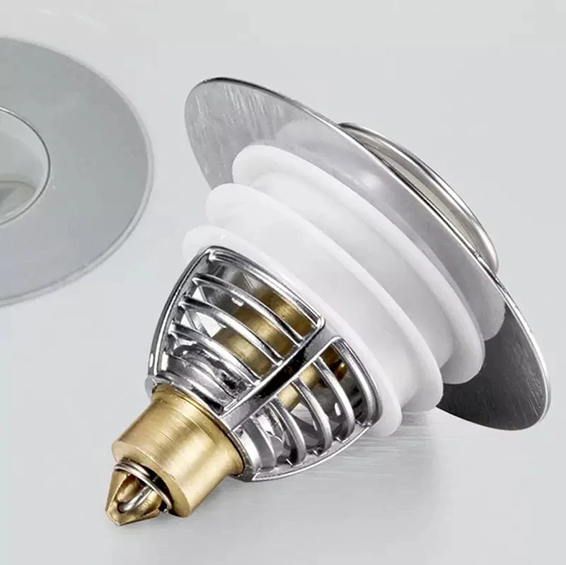 Zátka do drezu 62 mm kovová