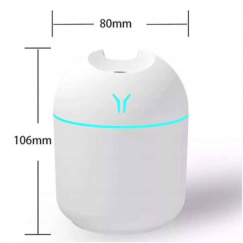 Ionizátor a zvlhčovač vzduchu 250ml - Aromaterapia