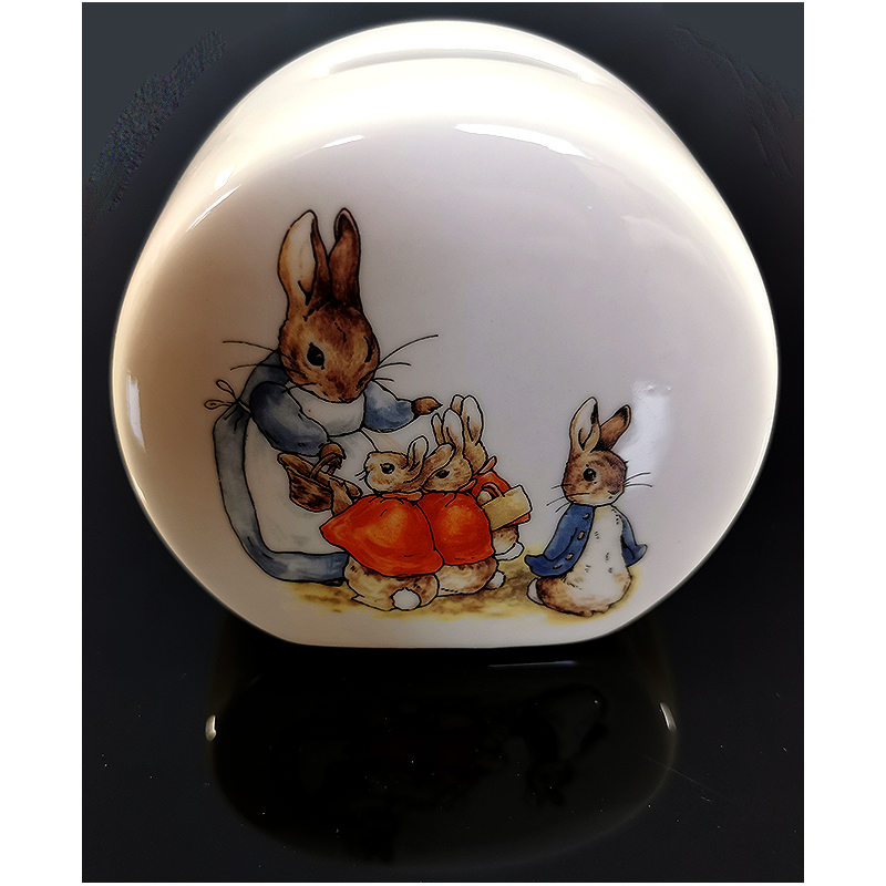 Reutterr Porzelan - Pokladnička Králik Peter a priatelia