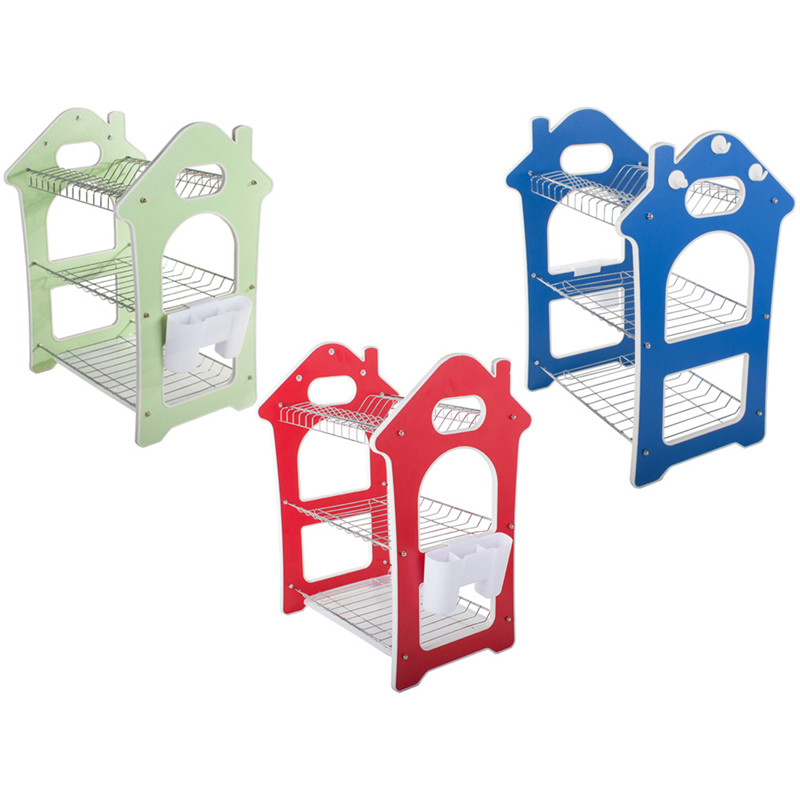 Odkvapkávač trojposchodový Domček 26x39x53cm