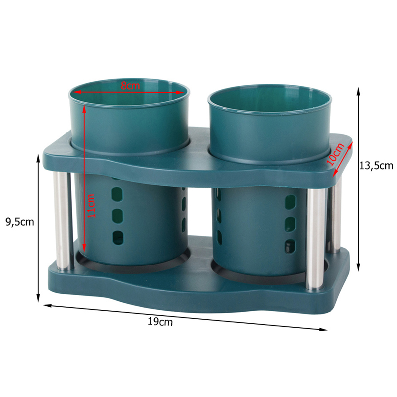 Organizér - Odkvapkávač na príbor zelený