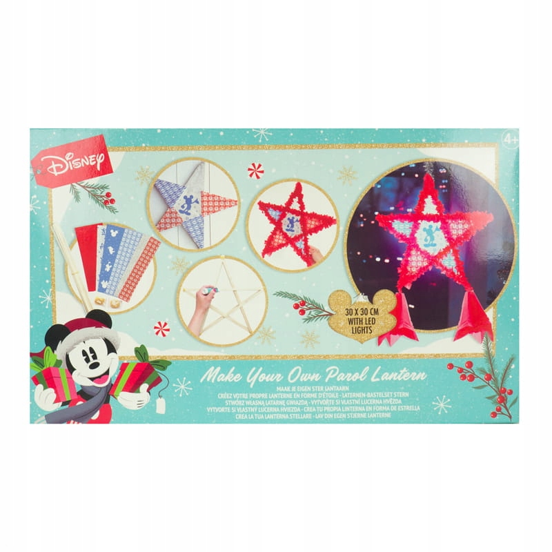 Výroba vlastnej vianočnej LED hviezdy - Disney Mickey Mouse