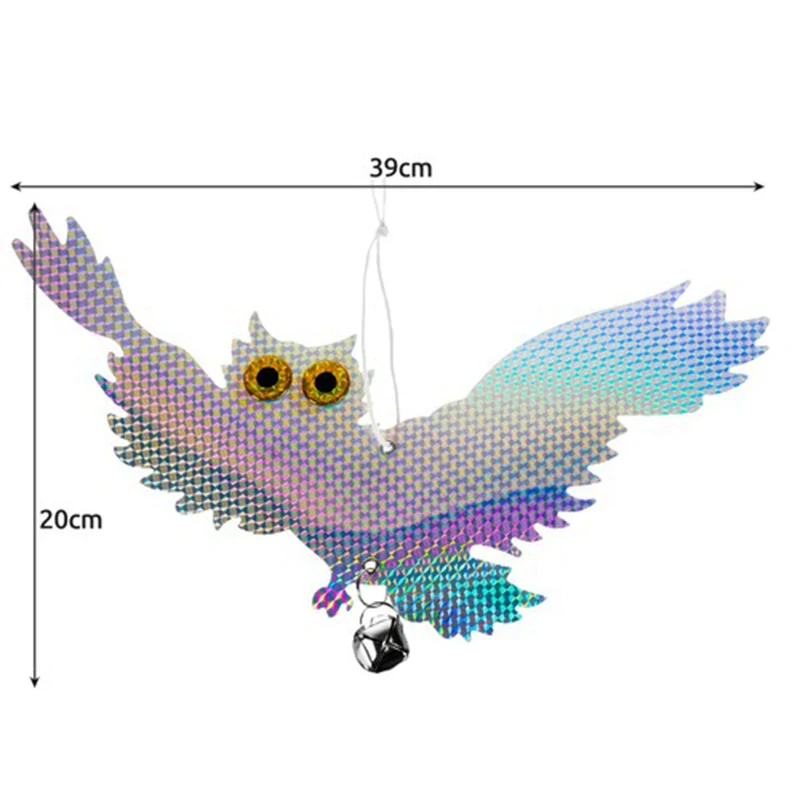 Repest Holografický plašič vtákov Sova