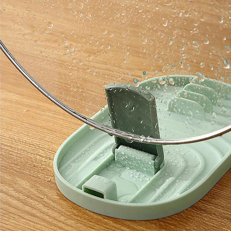 Odkvapkávacia podložka na lyžice a pokrievku modrá