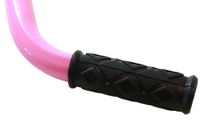 Vodiaca palica na detský bicykel ružová