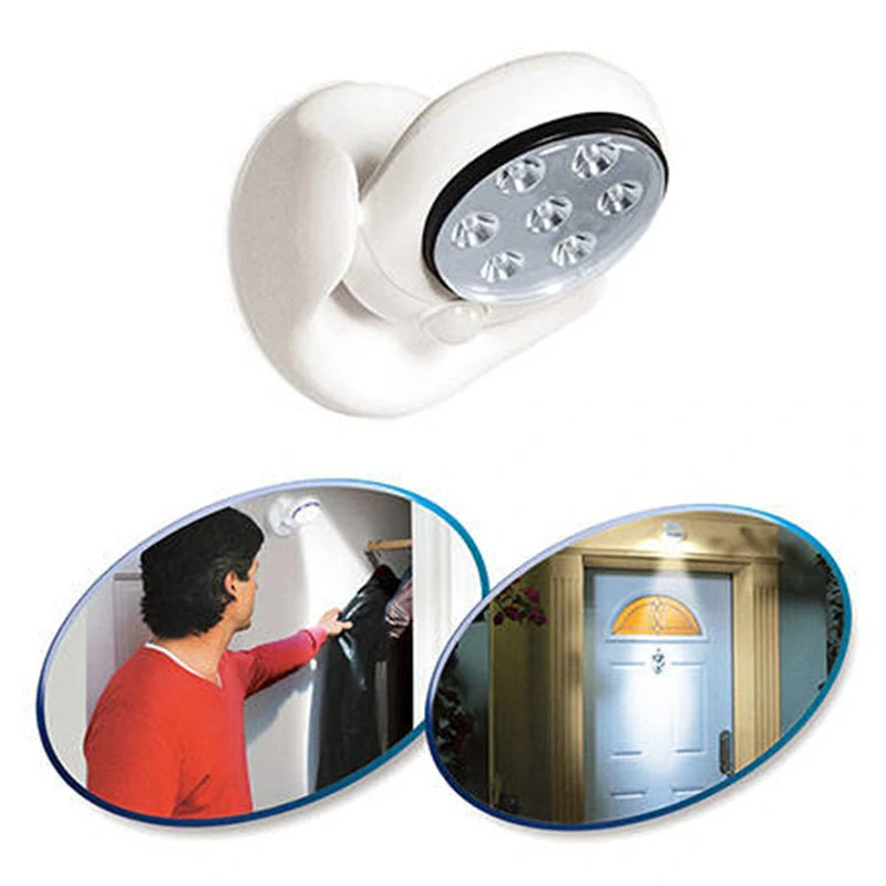 Svetlo 7 LED s pohybovým senzorom