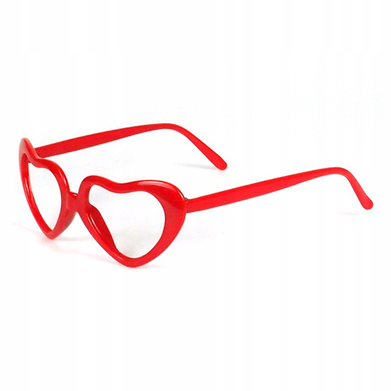 Okuliare Hearts červené