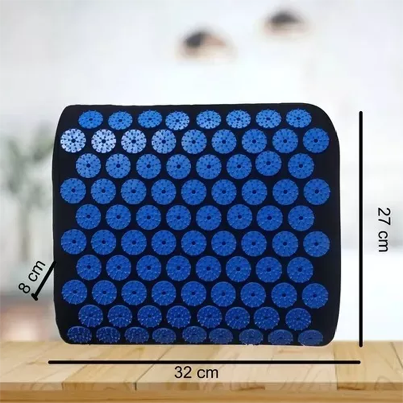 Akupresúrny vankúš 32x28cm čierny