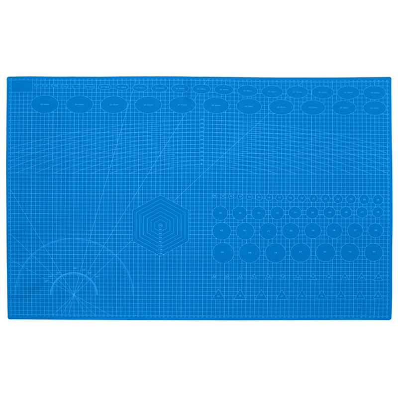 Modelárska podložka na rezanie A1 obojstranná modrá