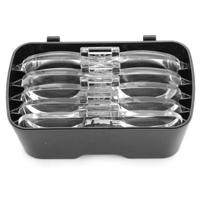 Čelová lupa náhlavná s vymeniteľnými šošovkami 2LED 6x 81001-H