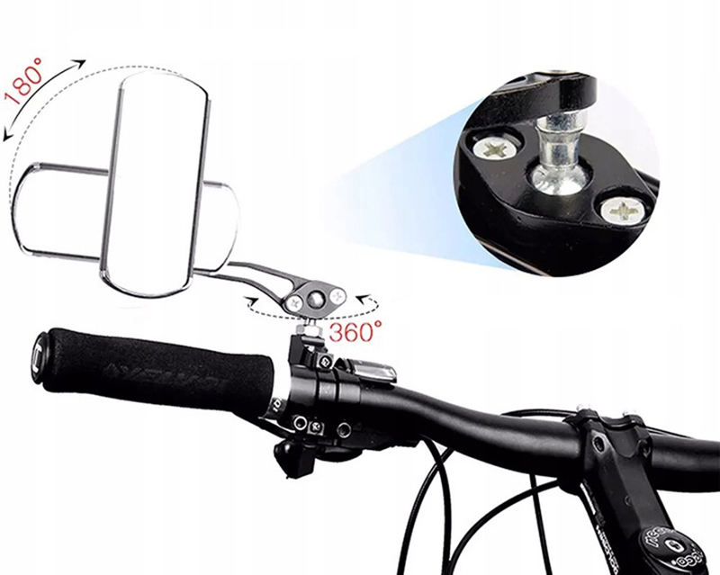 Spätné zrkadlá na bicykel/motocykel 2ks