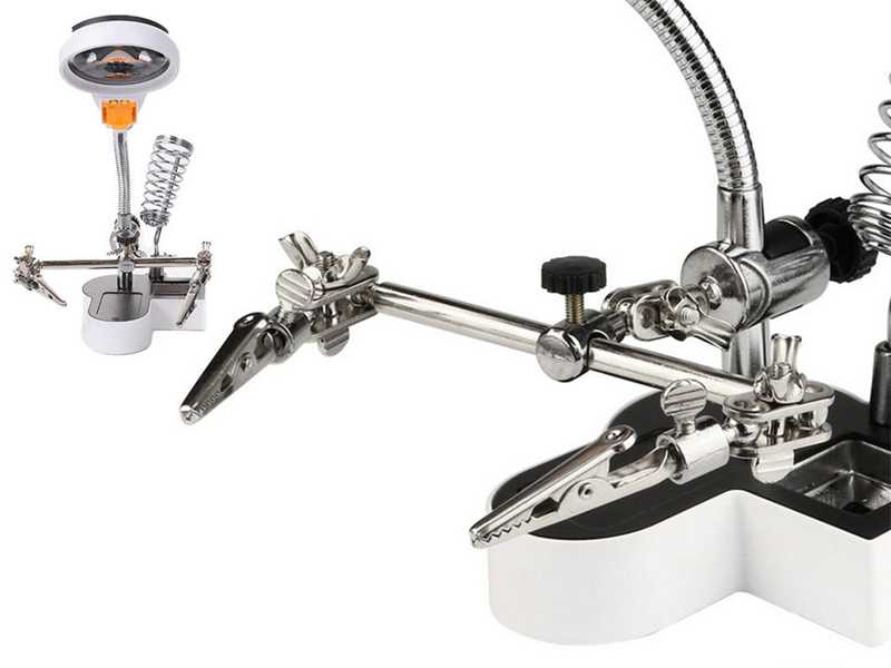 Sada tretia ruka s LED osvetlením