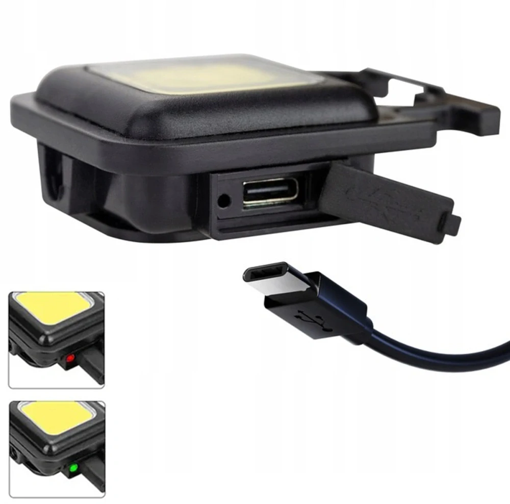 Prívesok multifunkčná baterka COB 36LED