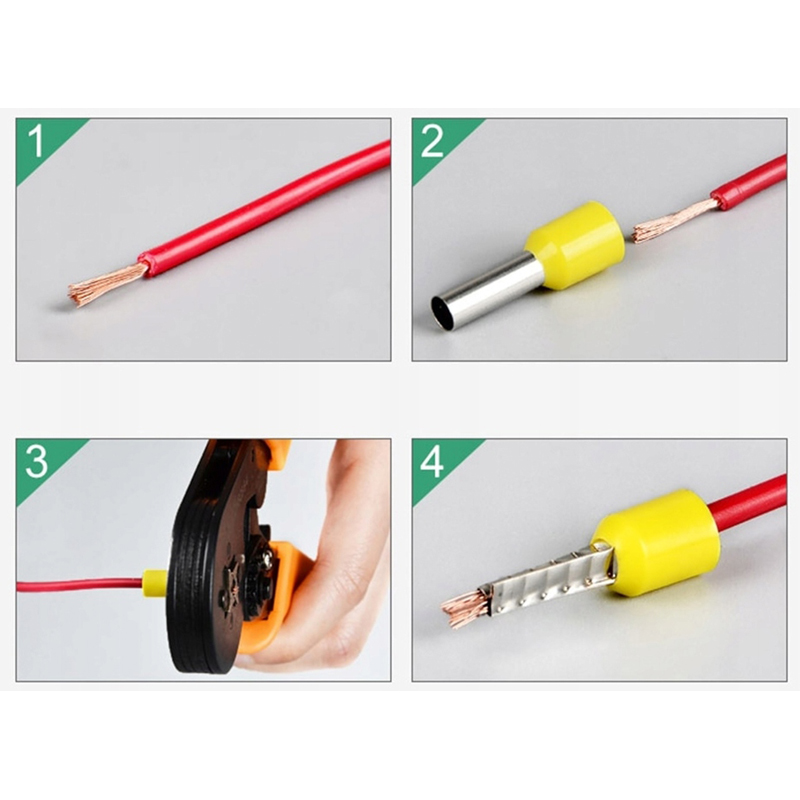 Sada konektorov na káble (1200ks)