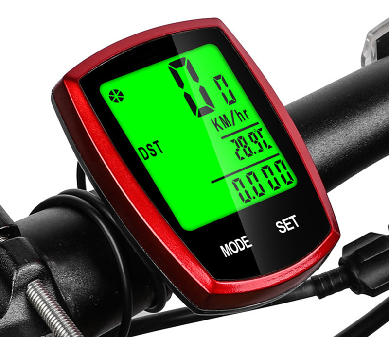 Počítač na bicykel 22 funkcií