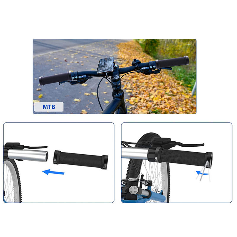 Rúčky na bicykel protišmykové BT003 