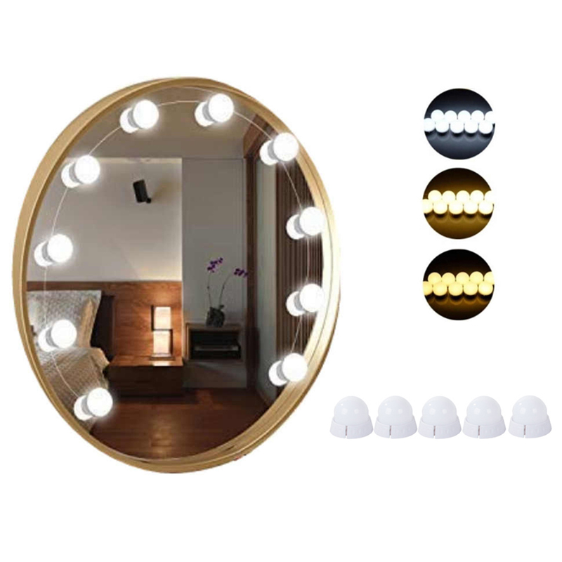 Žiarovky do LED kozmetického zrkadla 10ks