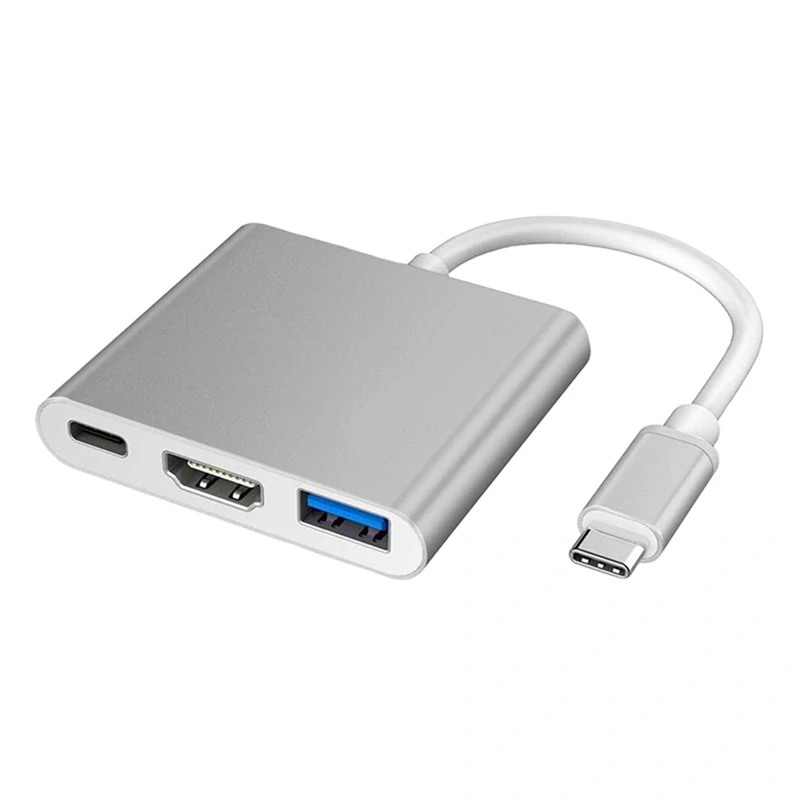 Adaptér USB 3v1 USB-C USB 3.0 HDMI 4K