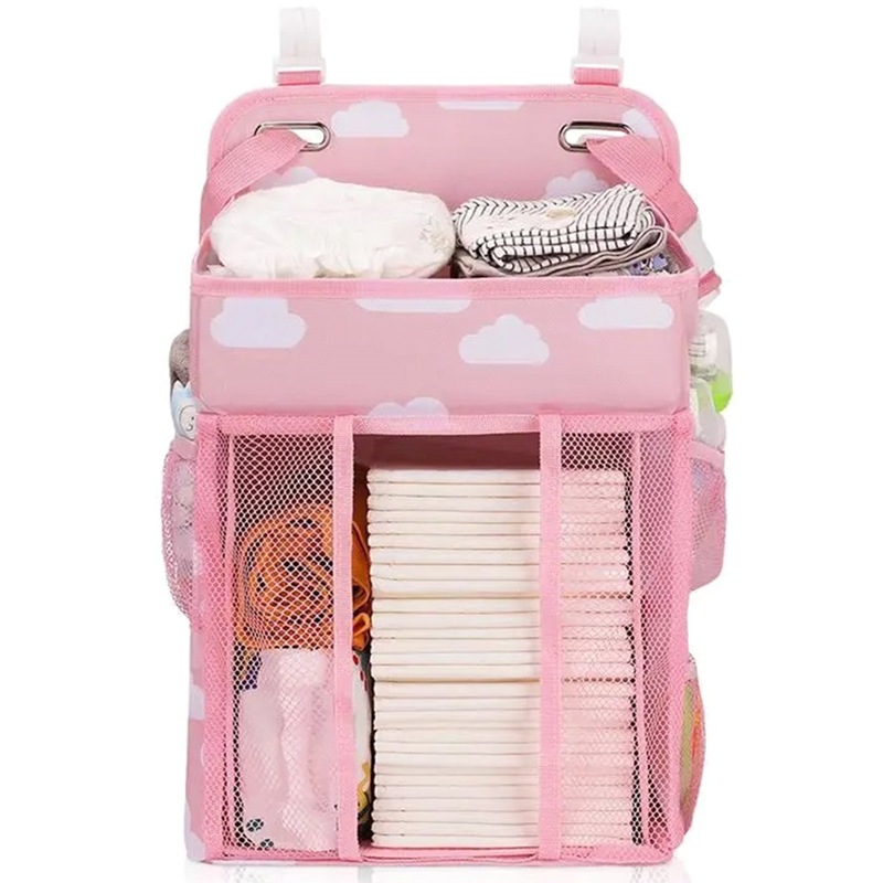 Organizér na detskú postieľku ružový