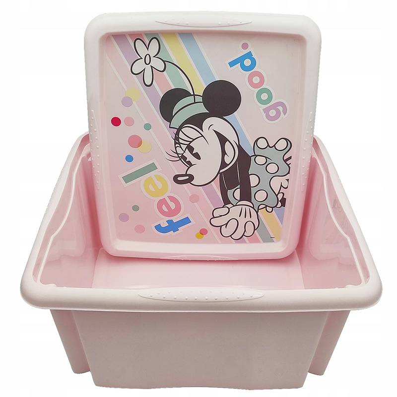 Keeeper Plastový box na hračky Minnie Feel Good malý 24l