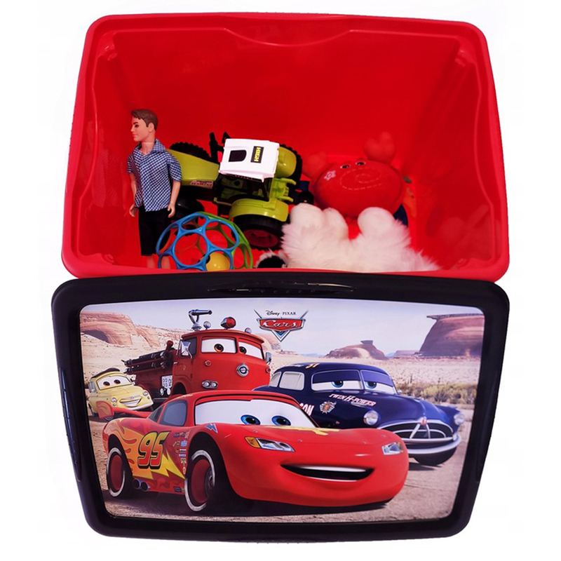 Keeeper Plastový box na hračky Cars veľký 45l