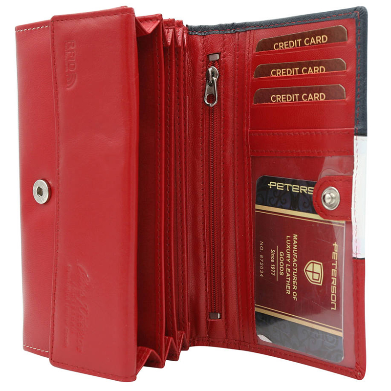 PETERSON - Peňaženka kožená RD-08-GCL-S-3683