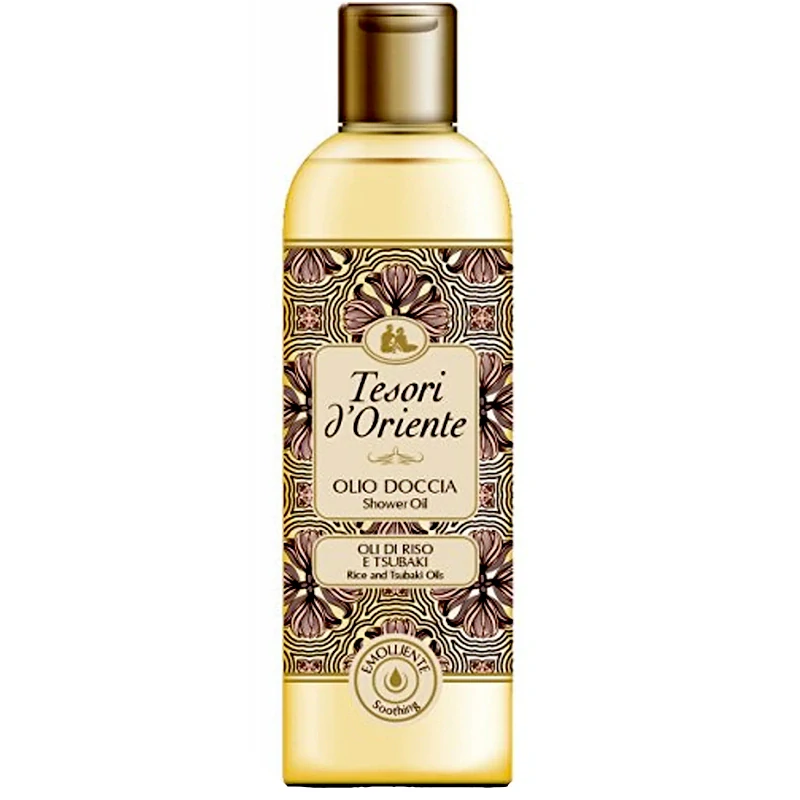 Tesori d'Oriente sprchový olej Rice & Tsubaki 250 ml