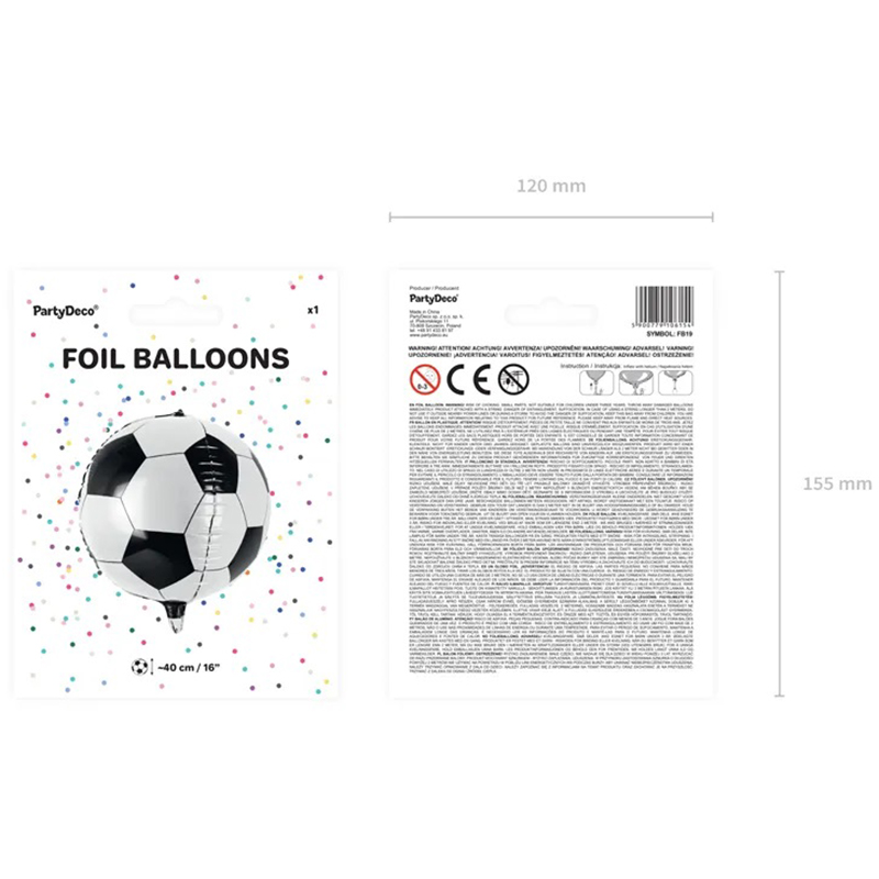 Fóliový balón Lopta 40cm