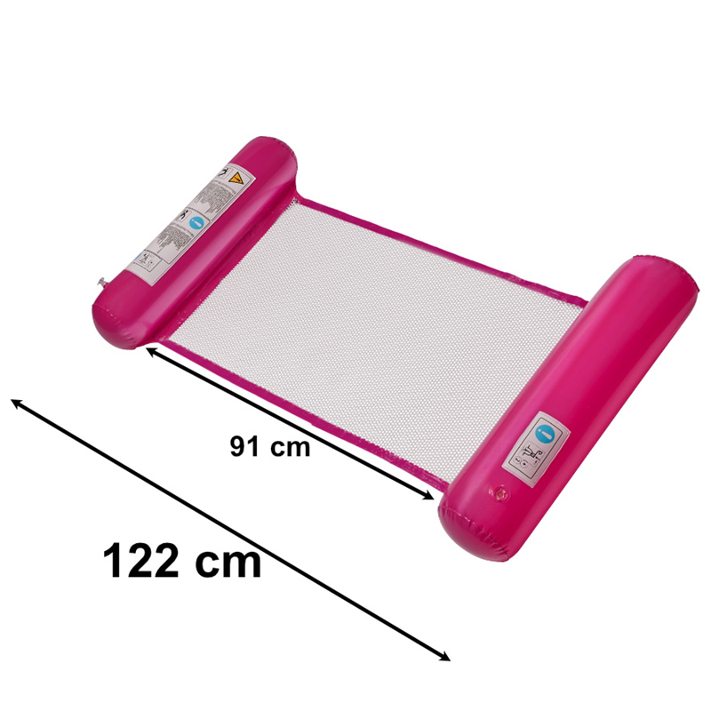 Nafukovací matrac do vody 122cm ružový