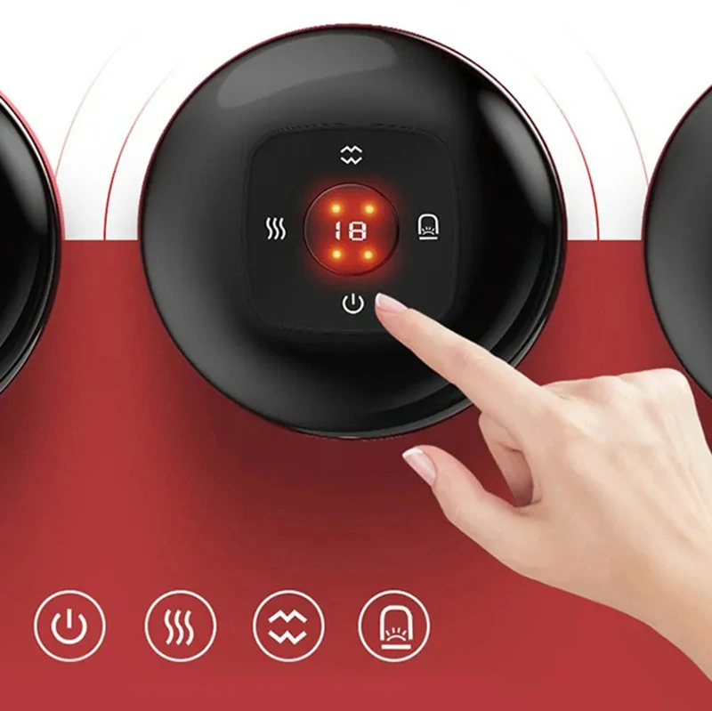 Elektrická masážna banka s masážnym olejom