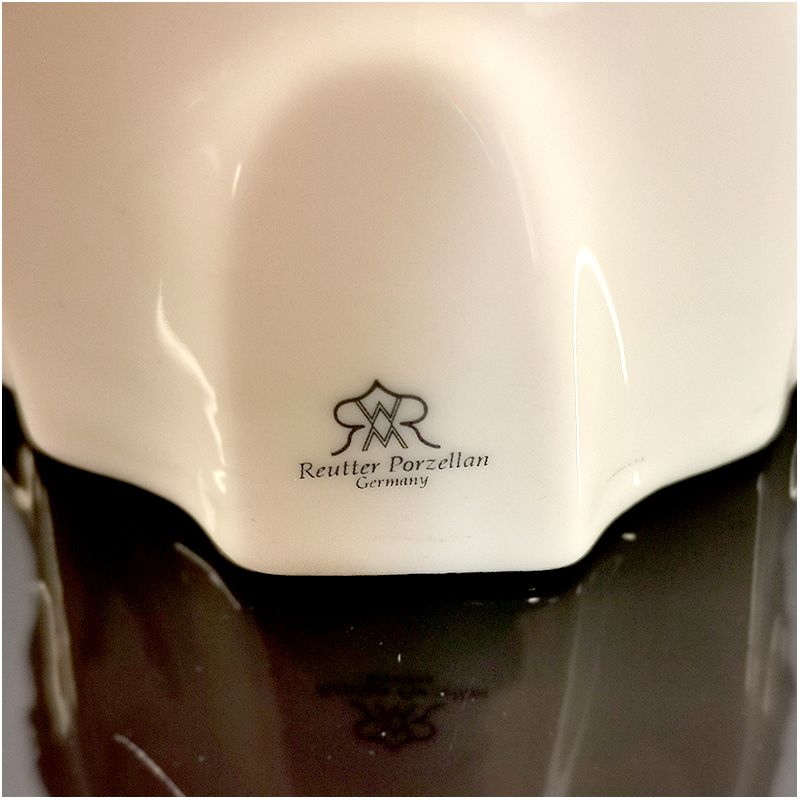 Reutterr Porzelan - Porcelánový rán na fotografiu so vzorom