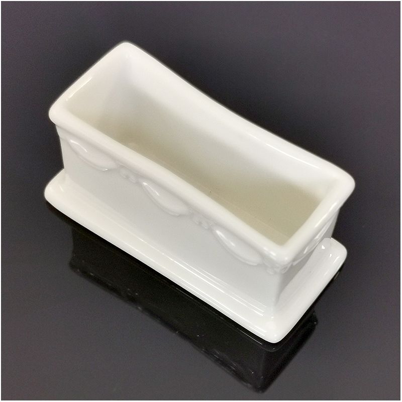 Reutter Porzelan - Porcelánový kvetináč dekorovaný 7 x 3cm