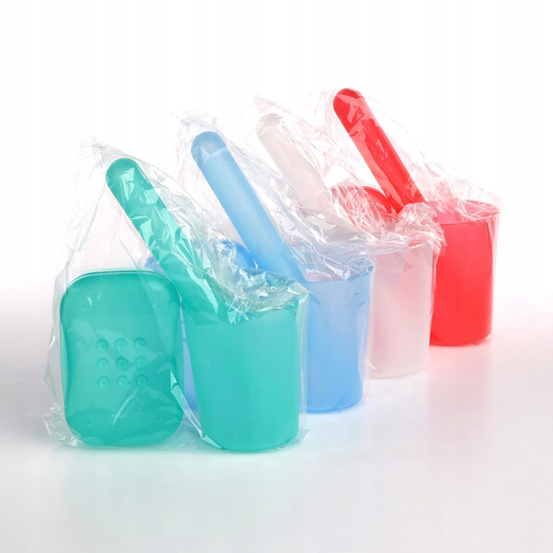 Turistická sada - puzdro na kefku, mydelnička, pohár