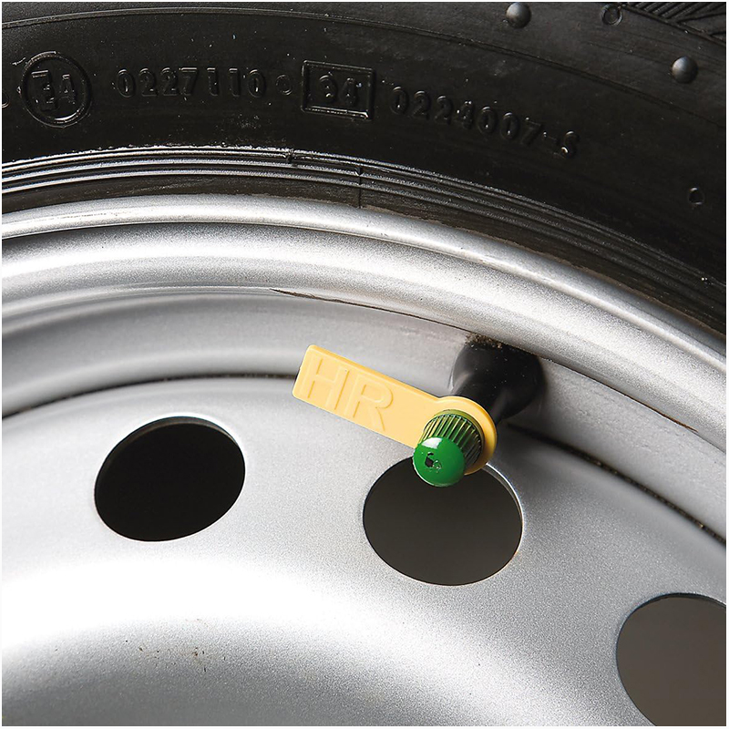 Značkovače pneumatík na ventil – sada HL / HR / VL / VR