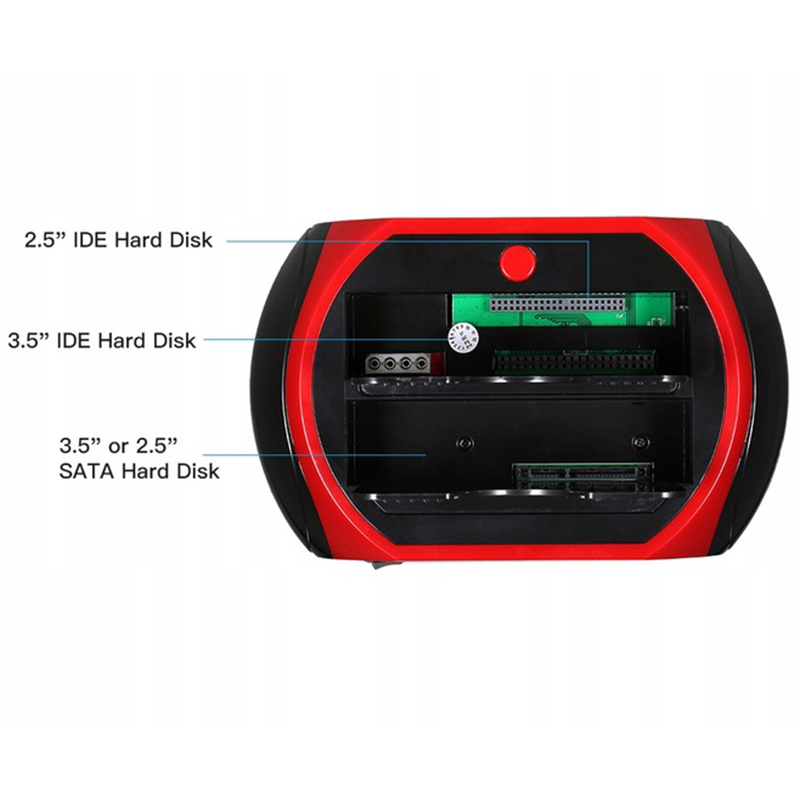 Dokovacia stanica na pevné disky a pamäťové karty