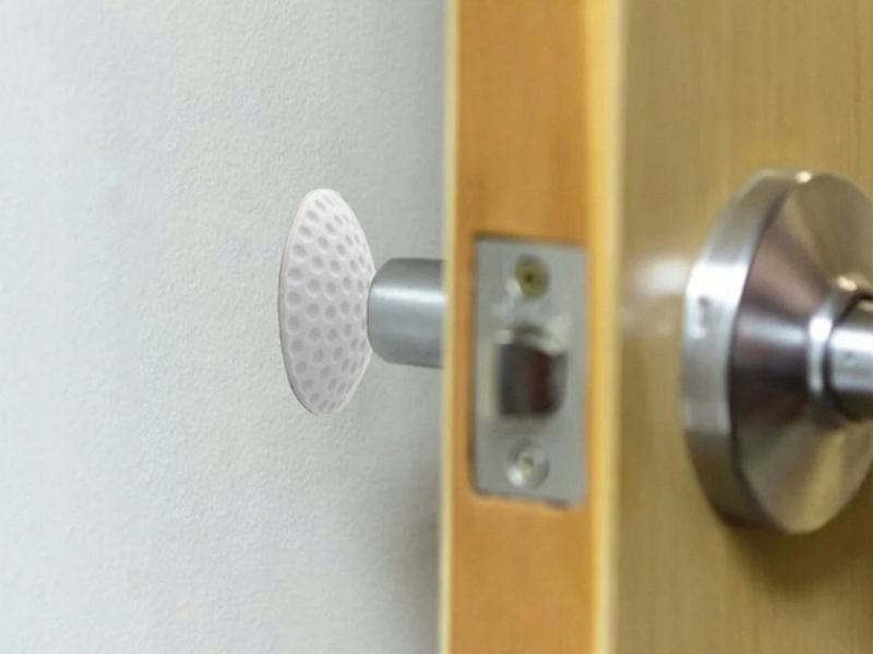 Doraz dverí samolepiaci 5 cm – biely