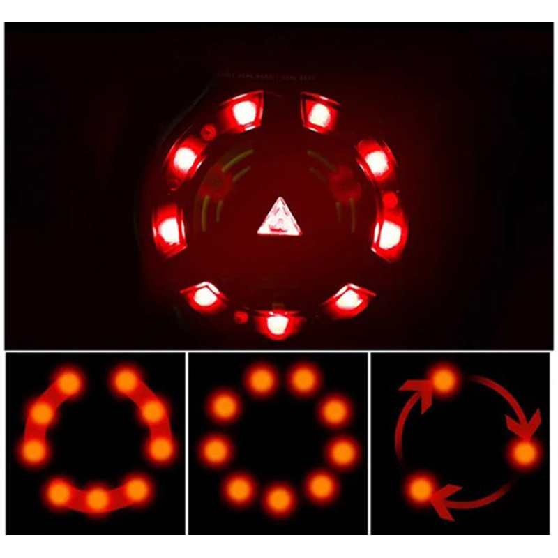 Baterka JS-881C s 10 režimami svietenia